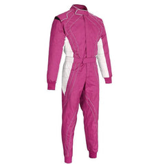 Pink Go Karting Suit - Bestracewear