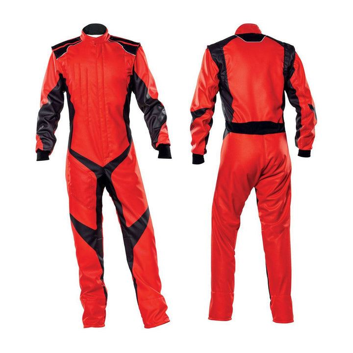 Plain Red Go Karting Suit - Bestracewear