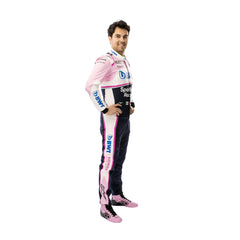 Sergio Perez 2019 F1 suit – front view showcasing a bold and dynamic race-ready design, perfect for F1 memorabilia collectors. Bestracewear