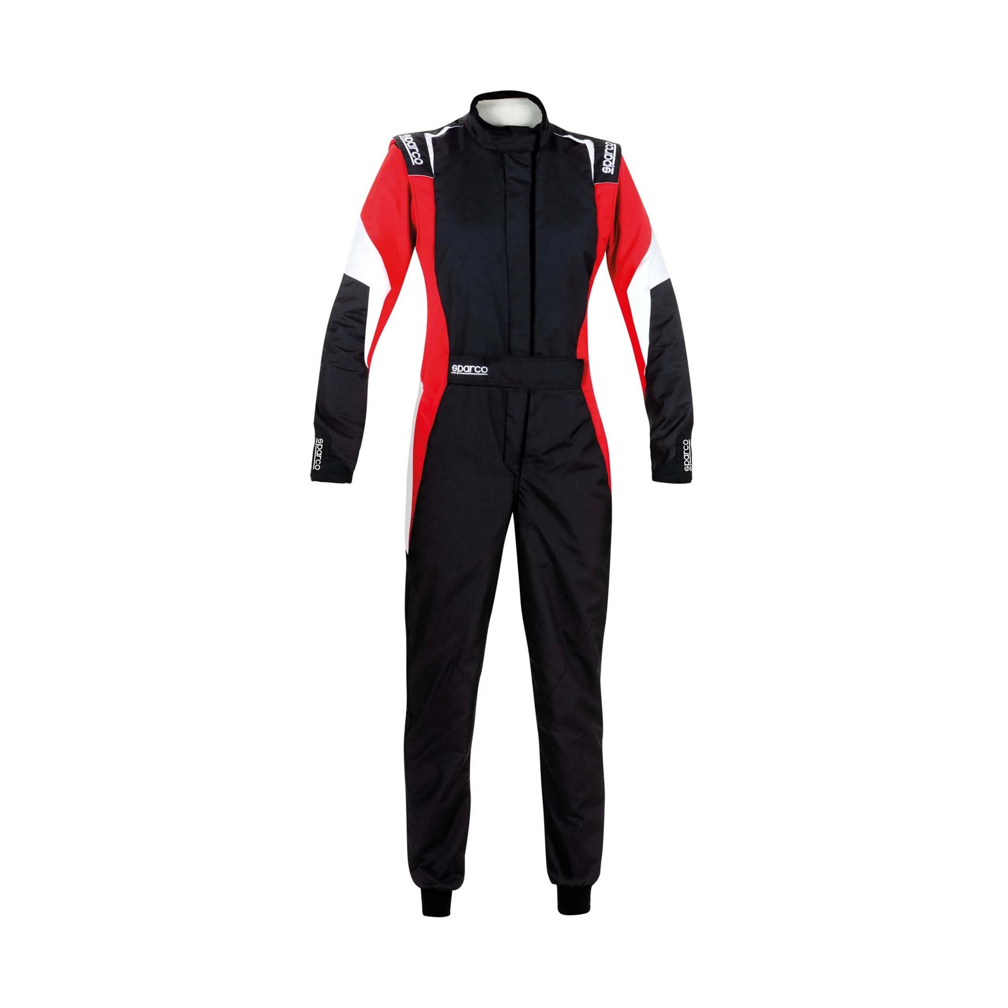 Black / Red Sparco go kart Race Suit Bestracewear