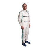 Valtteri Bottas 2019 F1 suit – front view, modern design with clean lines, popular among racing memorabilia collectors. Bestracewear