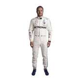 Valtteri Bottas 2020 F1 racing suit – sleek black design with silver accents