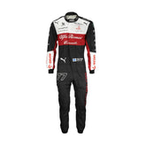 2022 Valtteri Bottas F1 Racing Suit Front View, Sleek Design, Full Zipper, Sponsor Logos.Bestracewear