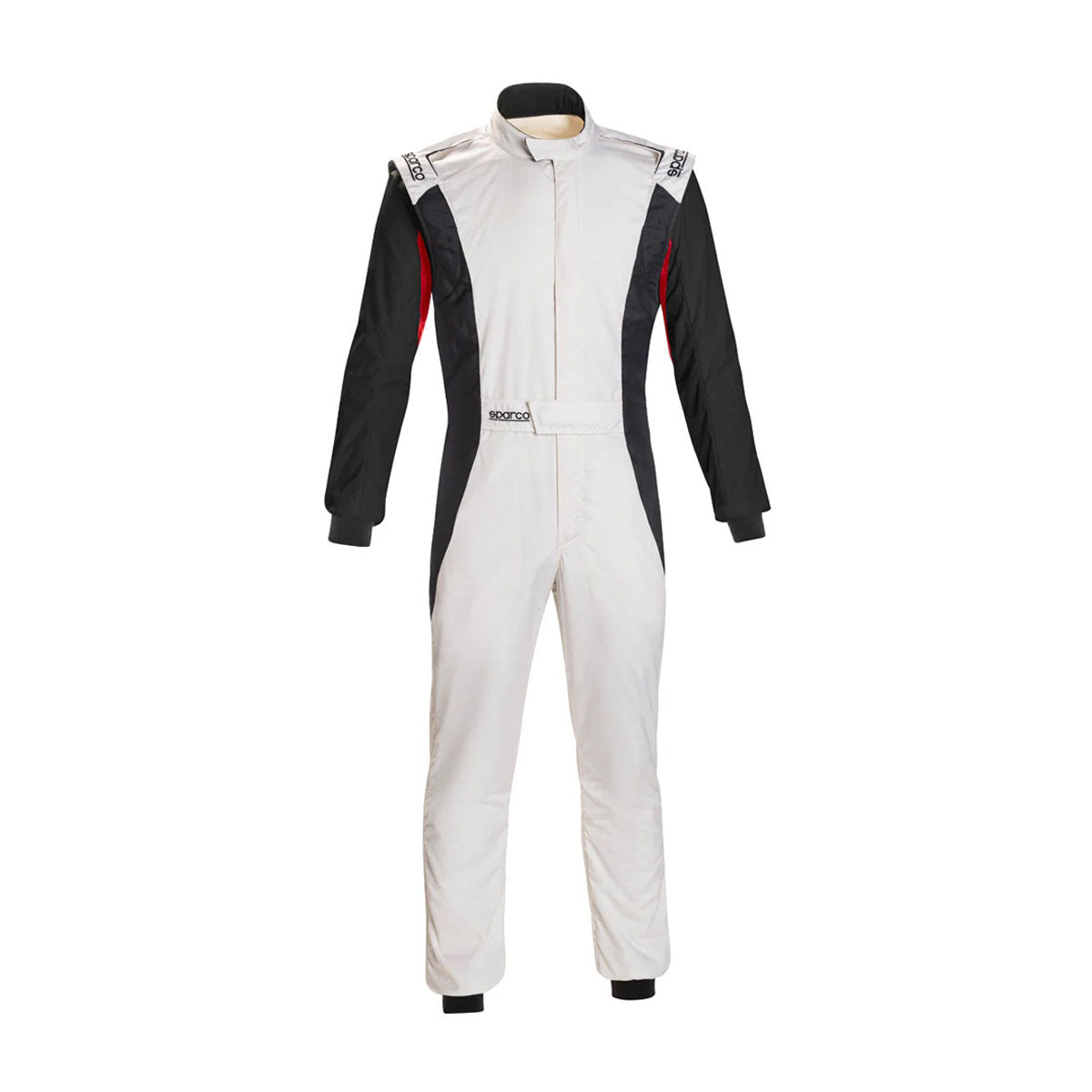 White / Black Sparco Racing Suit Bestracewear