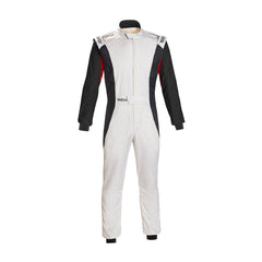 White / Black Sparco Racing Suit Bestracewear