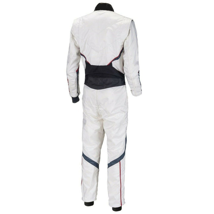 White Go Kart Racing Suit Bestracewear