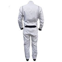 White Go Karting Suit - Bestracewear