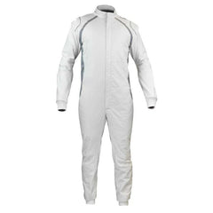White Go Karting Suit - Bestracewear