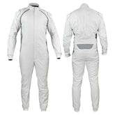White Go Karting Suit - Bestracewear