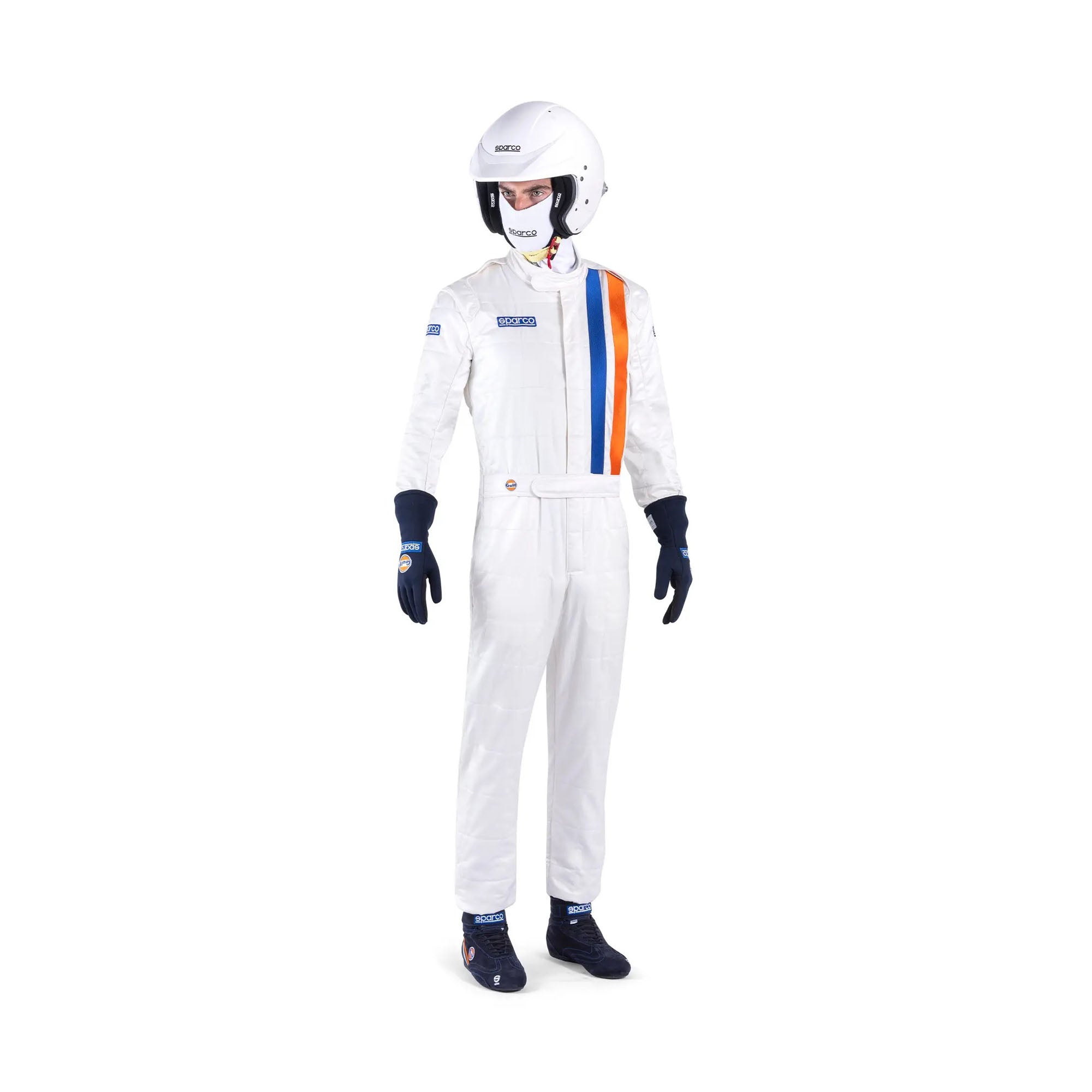 White Sparco Go Kart Racing Suit- Bestracewear