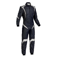 Black Go-Kart Driver Racing Wear SpeedX Gear