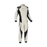 White Go Kart Racing Suit - Best Race Wear