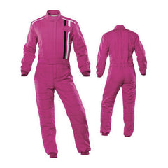 pink Go Kart Racing Suit - Bestracewear