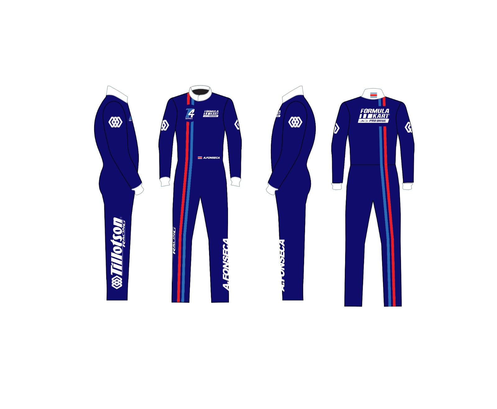 Traje Formula Kart Pro Drive Suit - Bestracewear