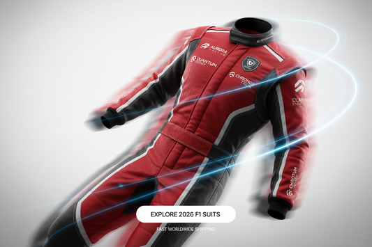 F1 racing suit 2026 front view The Best Racewear