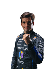 2025 Carlos Sainz Jr Las Vegas GP F1 Racing Suit - Bestracewear