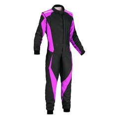 Black & Orchid Go Kart Racing Suit - Best Race Wear