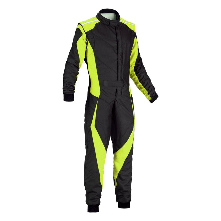 Black & Green Go Kart Racing Suit - Best Race Wear