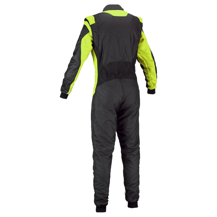 Black & Green Go Kart Racing Suit - Best Race Wear