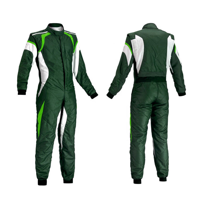 Go Kart Racing Suit Green Bestracewear