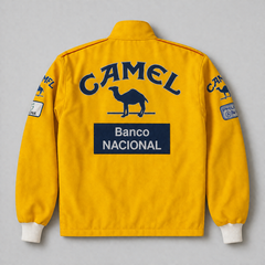 1986 Ayrton Senna F1 Racing Jacket - Bestracewear