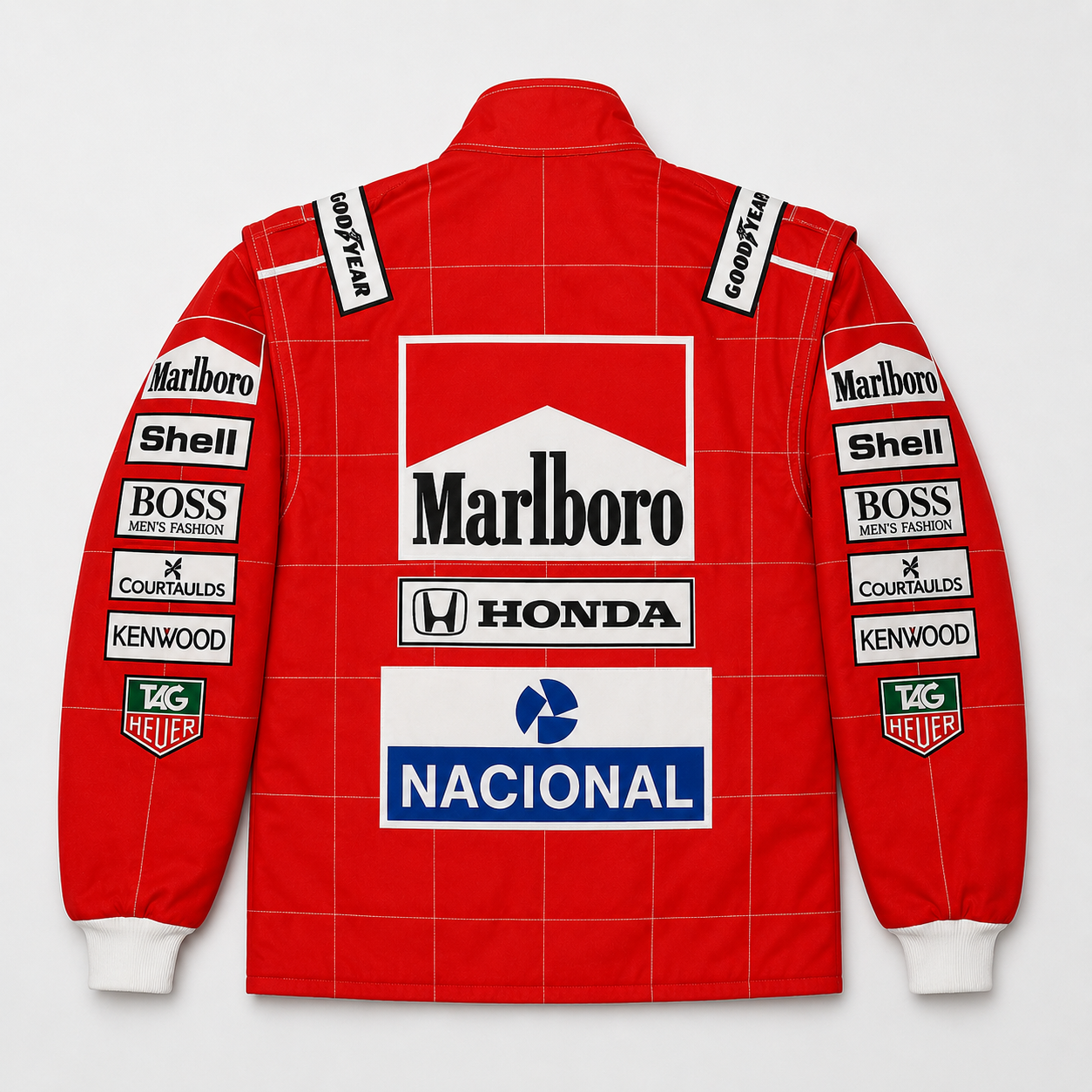 1991 Ayrton Senna F1 Racing Jacket  - Bestracewear