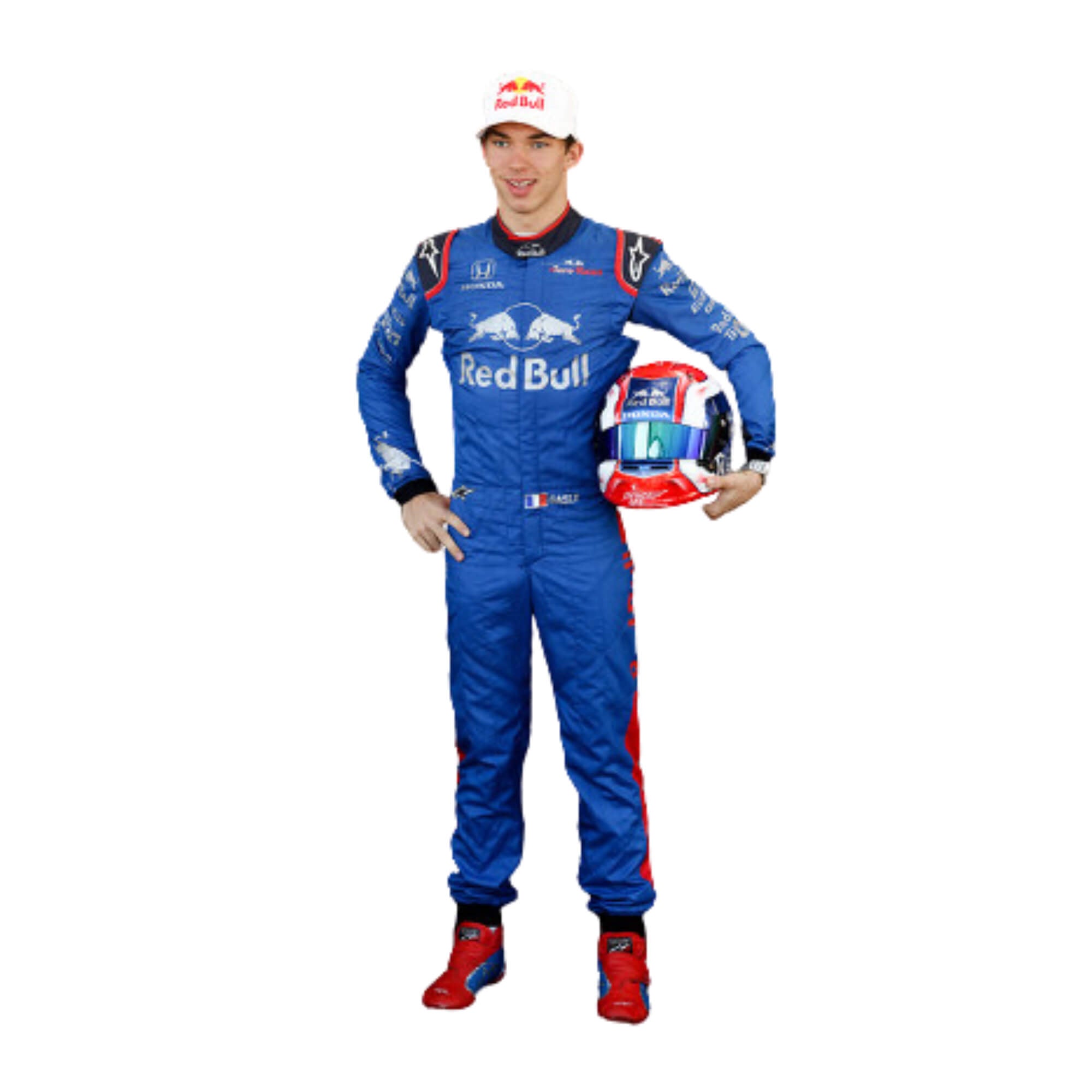 Pierre Gasly 2018 F1 racing suit – clean and modern design with race-inspired detailing, popular among Formula 1 collectors Bestracewear