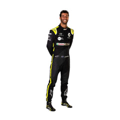 Daniel Ricciardo 2020 F1 racing suit – vibrant and energetic design with race-specific details, popular among Formula 1 fans and collectors. Bestracewear