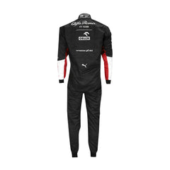 2022 Valtteri Bottas F1 Racing Suit Back View, Custom Fit, Name and Number, Aerodynamic Styling_Bestracewear
