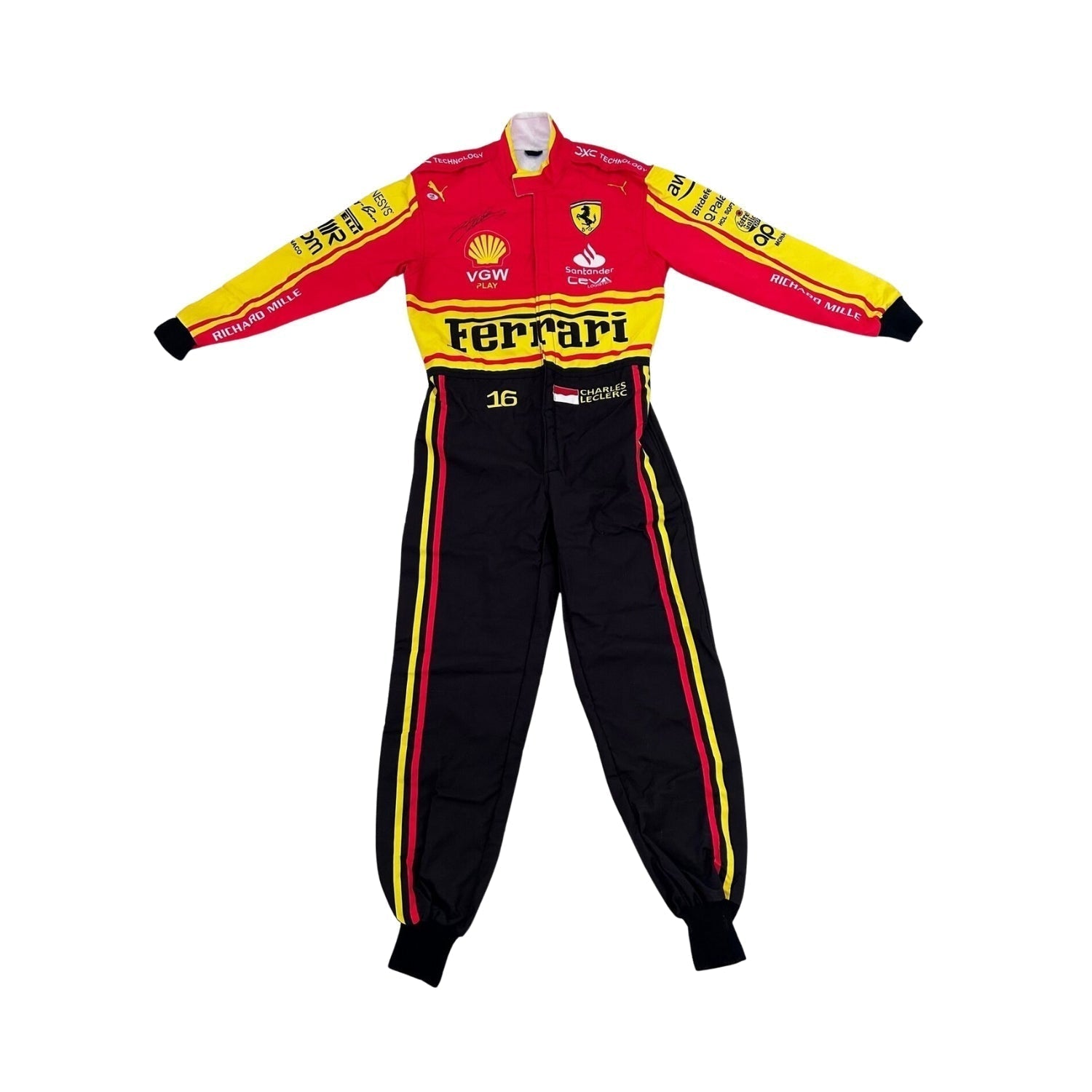 2023 Charles Leclerc Monza Special Edition F1 Racing Suit - Best Race Wear