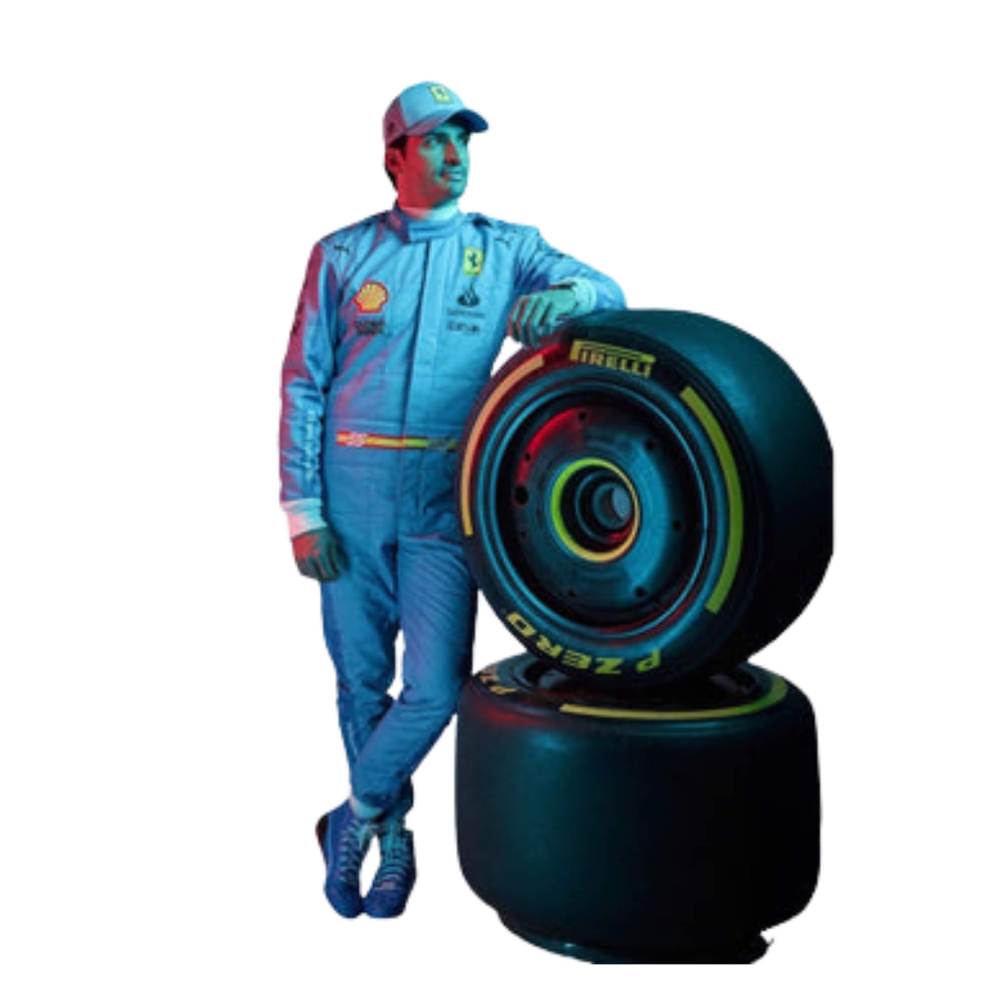 2024 Carlos Sainz Miami GP F1 Racing Suit - Best Race Wear