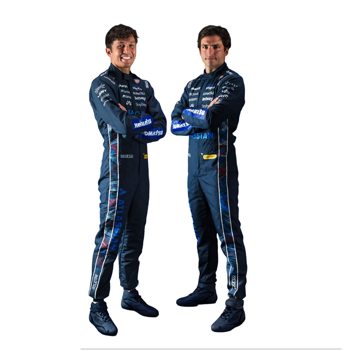 2026 Carlos Sainz Jr. & Alex Albon British GP F1 Racing Suit - Bestracewear