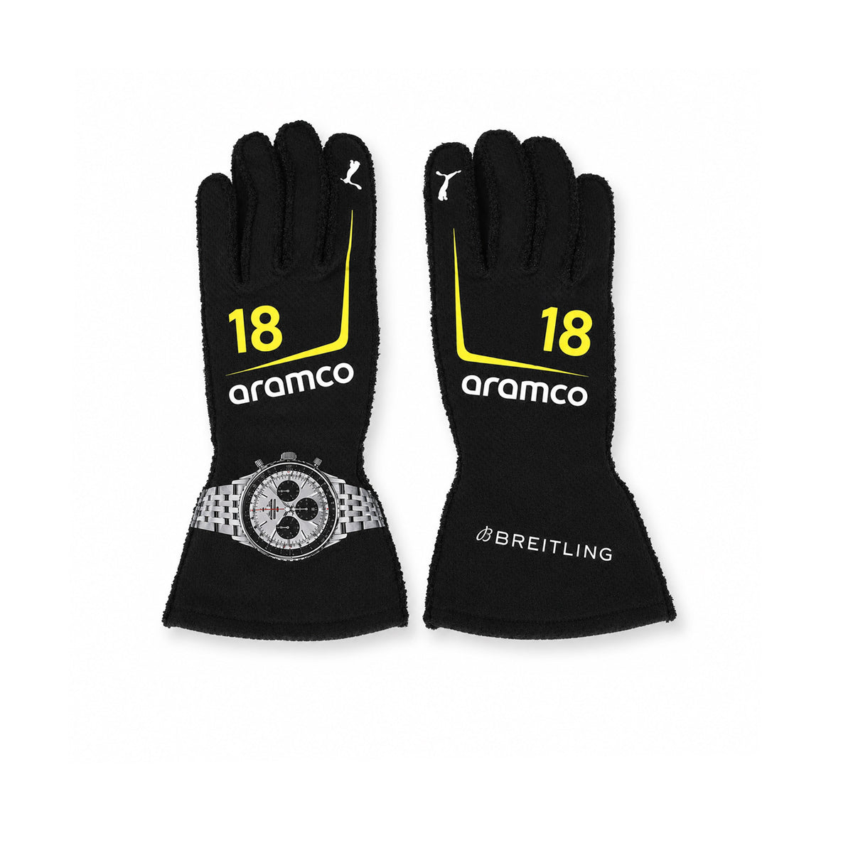 2026 Aston Martin F1 Racing Gloves - Bestracewear