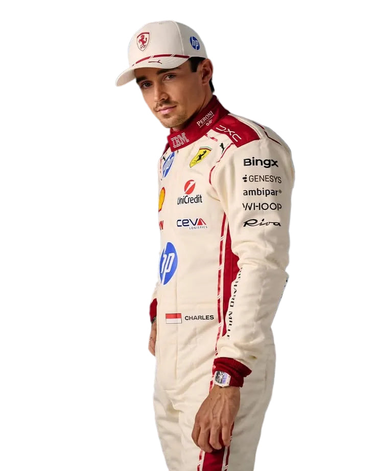 2026 Charles Leclerc Monaco GP F1 Racing Suit - Bestracewear