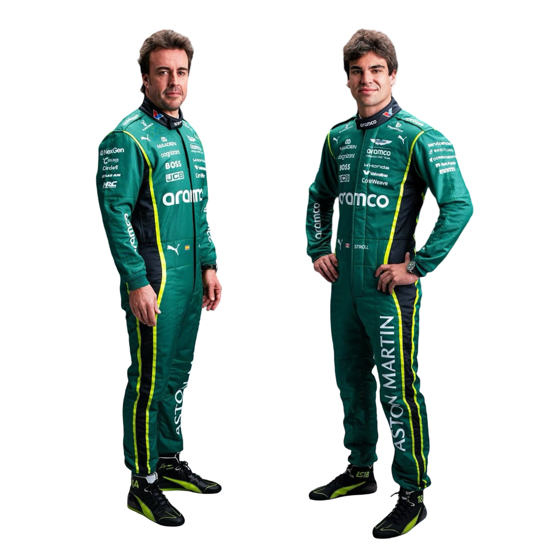 2026 Fernando Alonso & Lance Stroll F1 Racing Suit - Bestracewear
