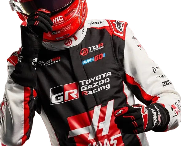 2026 Haas F1 Racing Gloves - Bestracewear