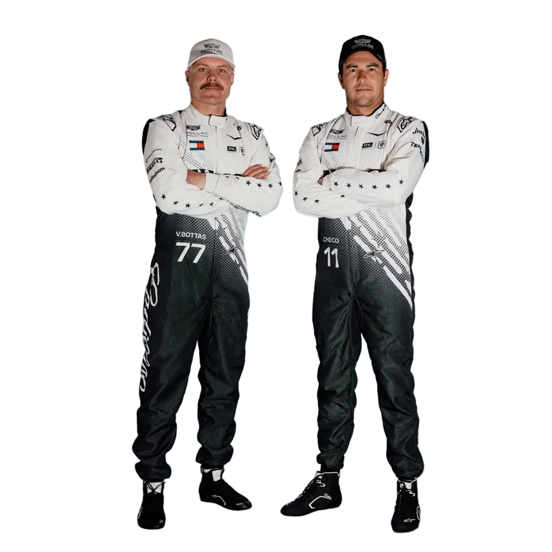 2026 Sergio Perez & Valtteri Bottas Miami GP F1 Racing Suit inspired by Cadillac Formula 1 Racing Suit - Bestracewear
