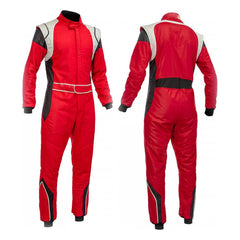 Red Go Kart Racing Suit - Bestracewear