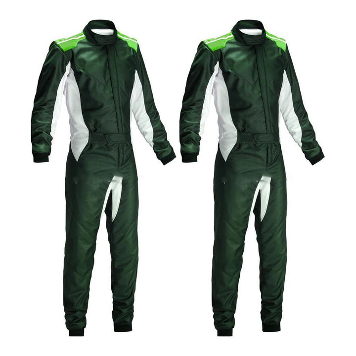 Green Go Kart Racing Suit - Best Race Wear