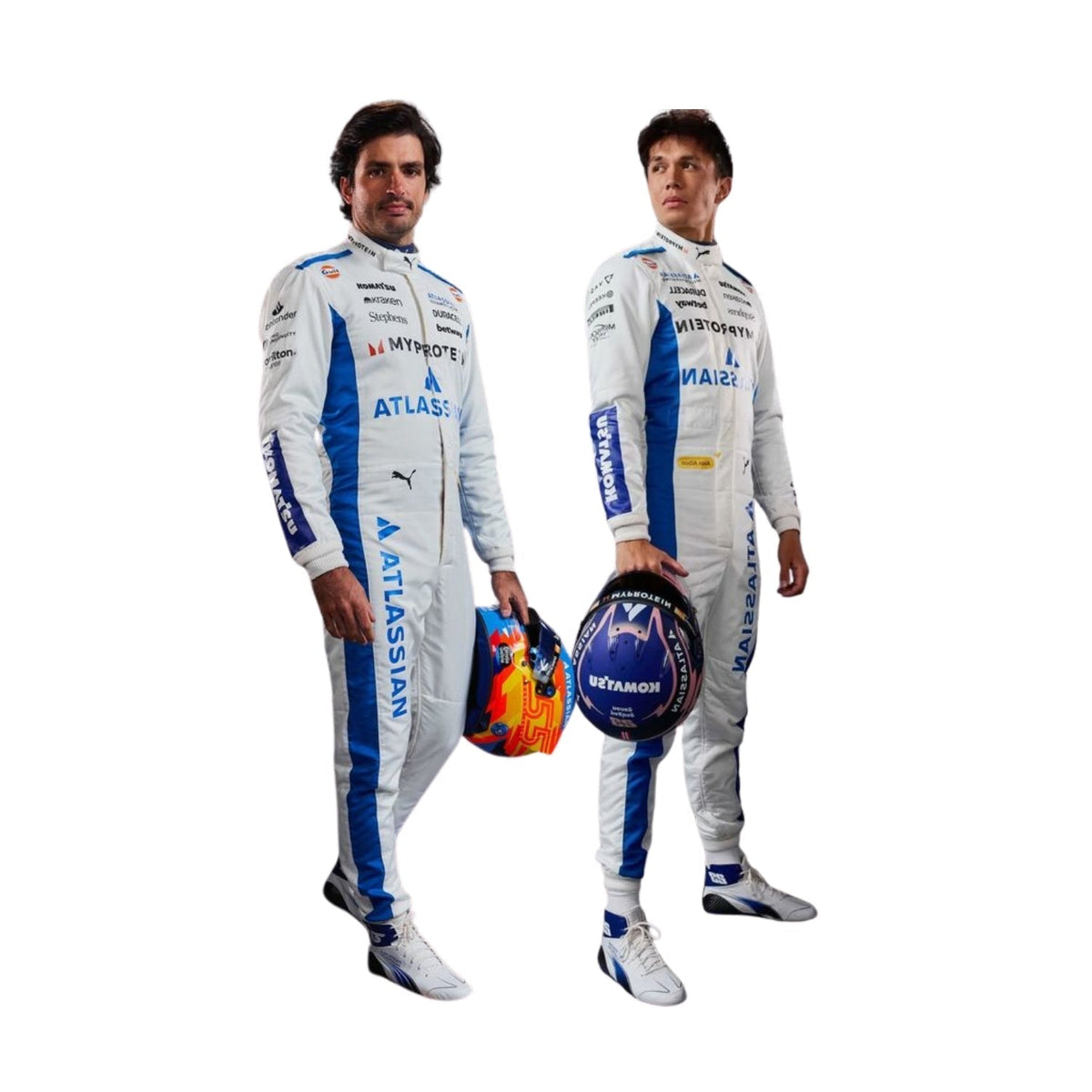 2025 Alex Albon & Carlos Sainz Jr Monaco GP F1 Racing Suit - Best Race Wear