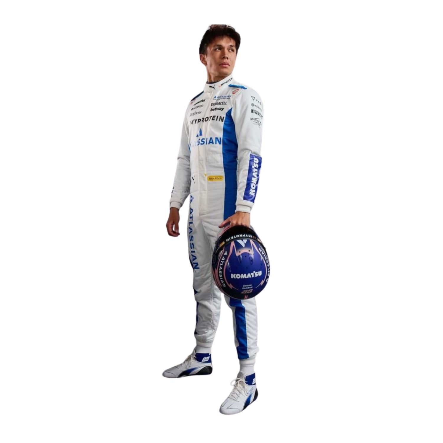 2025 Alex Albon & Carlos Sainz Jr Monaco GP F1 Racing Suit - Best Race Wear