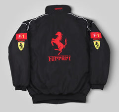 Ferrari F1 Racing Jacket - Black