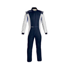 Navy Blue / White Sparco Race Suit Bestracewear