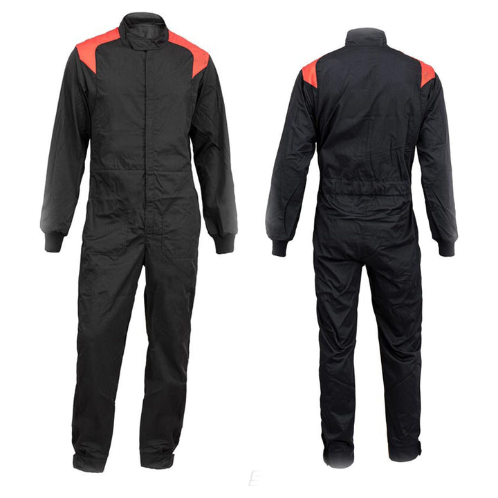 Black Go Kart Racing Suit - Bestracewear