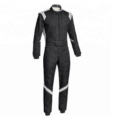 Black Go Karting Suit - Bestracewear