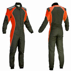 Black & Orange Go Karting suit - Bestracewear