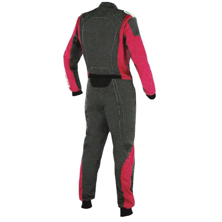 Black / Red  Go Kart Racing Suit - Bestracewear