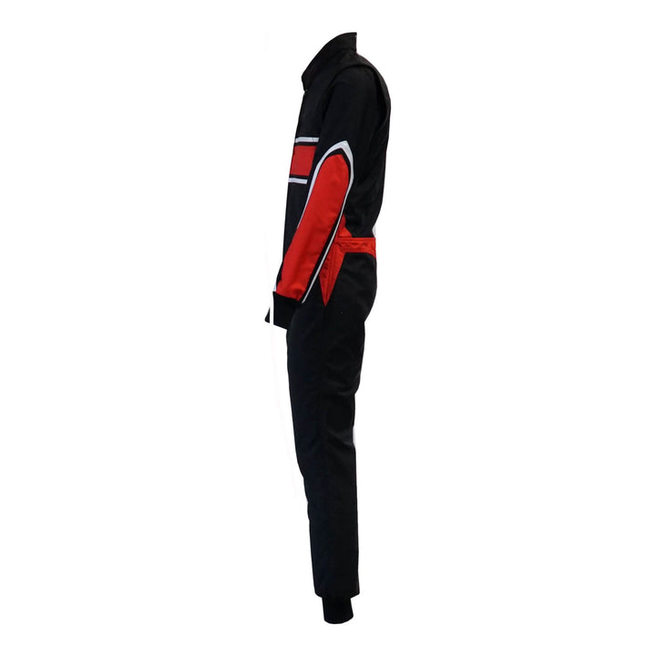 Black / Red Go Karting Suit - Bestracewear