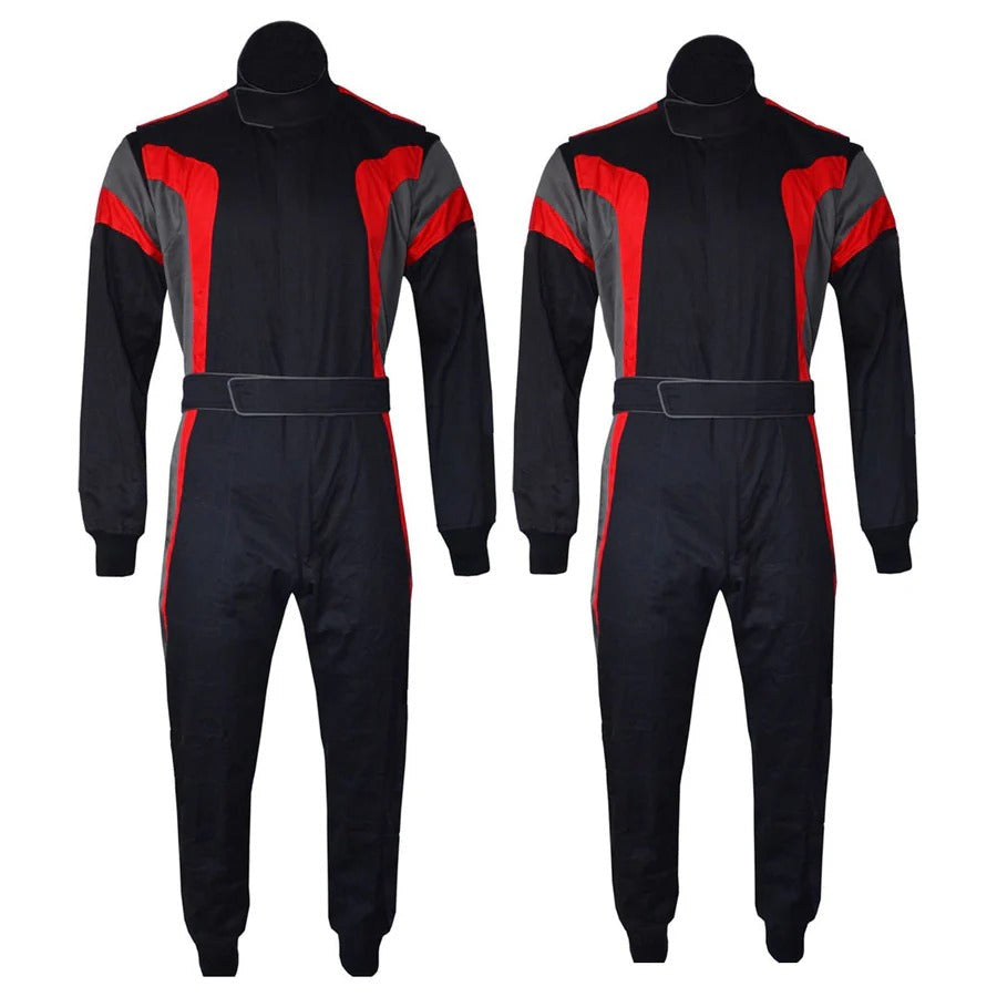 Black / Red Go Karting Suit - Bestracewear