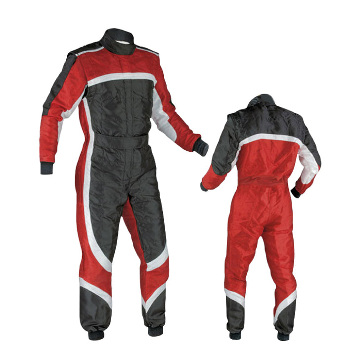 Black / Red Go Karting Suit - Bestracewear